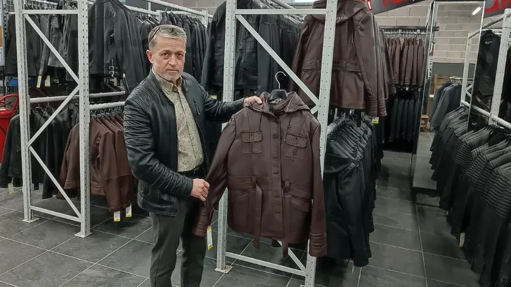 Krizde markalaştı, dünyaya deri ürünleri ihraç ediyor